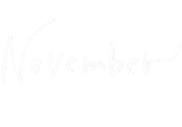 November Sticker