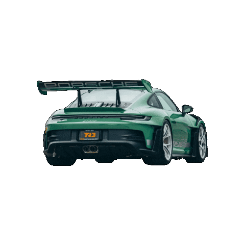TR3Racing giphygifmaker racing porsche racecar Sticker