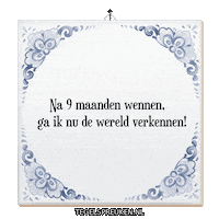 Wijsheid Spanning Sticker by Tegelspreuken.nl