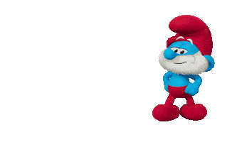 Papa Smurf Sticker by Smurfs Movie
