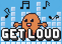 Happy Get Loud GIF by Memeland by 9GAG
