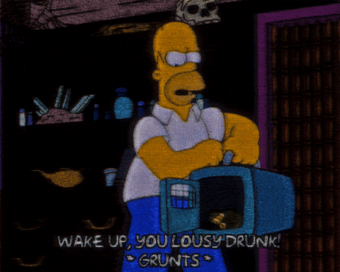 Angry The Simpsons GIF