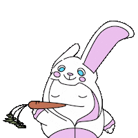 Happy Easter Bunny Sticker by Magic Eden