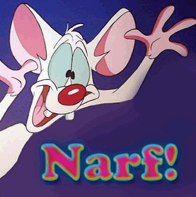 Pinky And The Brain Narf GIF