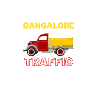 Traffic Bangalore Sticker