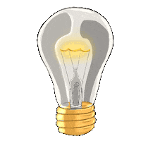 Idea Lamp Sticker