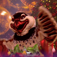 Rita Ora Christmas GIF by The Masked Singer UK & The Masked Dancer UK