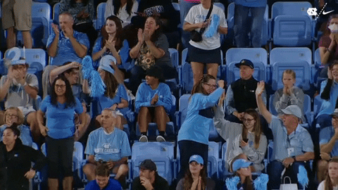 Happy Lets Go GIF by UNC Tar Heels