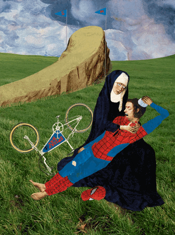 spider man oops GIF by Scorpion Dagger