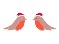 Christmas Flying Sticker by Knight Frank LLP