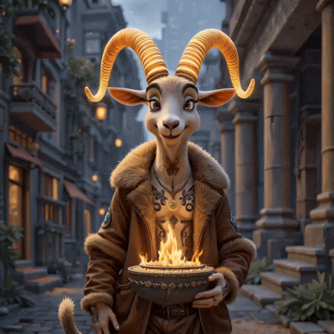 radiantelope giphyupload animation cartoon fire GIF
