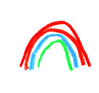 Rainbow Sticker by By Samii Ryan