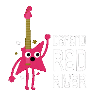 redriverculturaldistrict austin live music atx austin texas Sticker