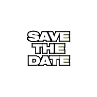swipe up save the date Sticker by Hiphop Kingz