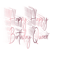 Happy Birthday Queen Sticker by Crissy Conner