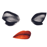 eyes collage Sticker by Luca Mainini