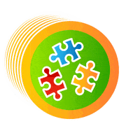 Vitalsaludkids puzzle vsk rompecabeza Sticker