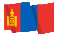 Flag Mongolia Sticker