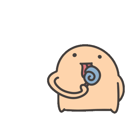Eating Sticker