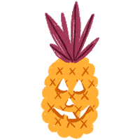 Flickering Trick Or Treat Sticker