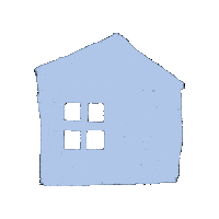 Casa Azul Casita Sticker