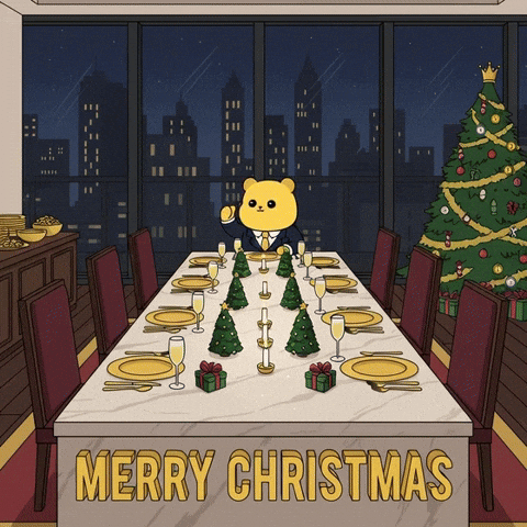Merry Christmas Happy Holidays GIF by Kanpai Pandas