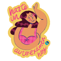 Cancer De Mama Sticker by Auna Peru