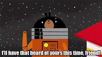 beard ch GIF by Cartoon Hangover