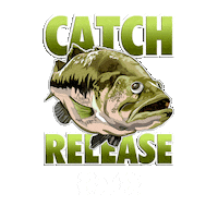 Bucketmouthbrand fishing bass tank toad Sticker