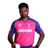 Sanju Samson Yes Sticker by Rajasthan Royals