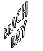 Excited Beach Day Sticker by 30A