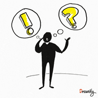 drawify confused man thinking think GIF