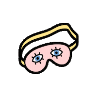 pilohotels pilo pilohotel night mask pilo mask Sticker