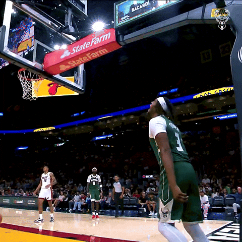 Nba Yell GIF by Milwaukee Bucks