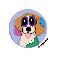 Dog Sticker by copomx