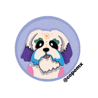 Dog Sticker by copomx