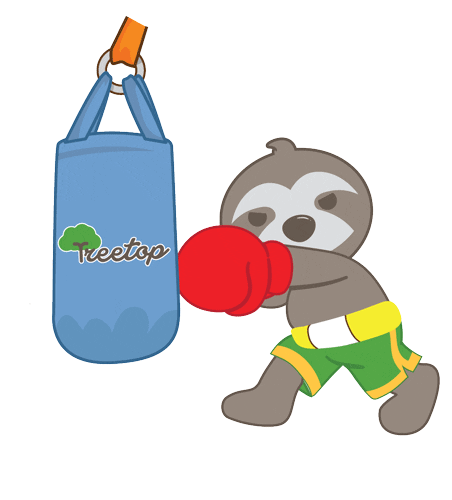 Muay Thai Boxing Sticker by Life In Treetop