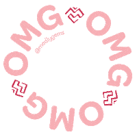 Oh My God Love Sticker by Madly Gems