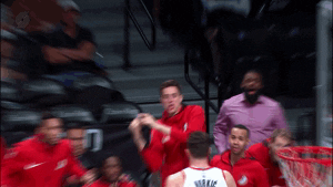 zach collins dancing GIF by NBA