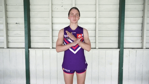No Deal GIF by Fremantle Dockers