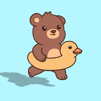 Happy Teddy Bear GIF by BEARISH