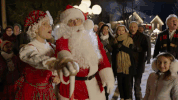 Christmas Tree Santa GIF by Hallmark Mystery