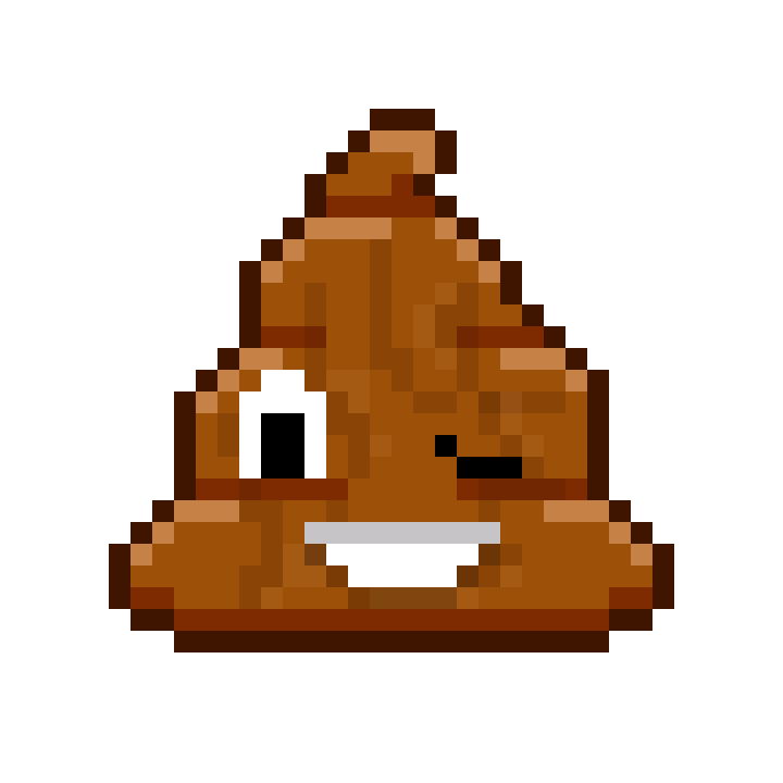 Art Shitting Sticker by Poopies.io