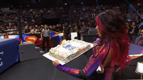 dds618 giphyupload aew dynamite mercedes mone licking cake GIF
