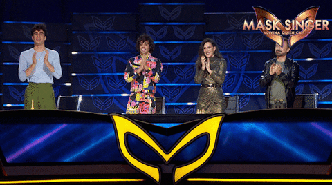 Javier Calvo Clap GIF by Mask Singer A3