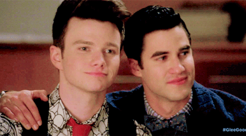 glee edit GIF