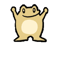 Jump Toad Sticker