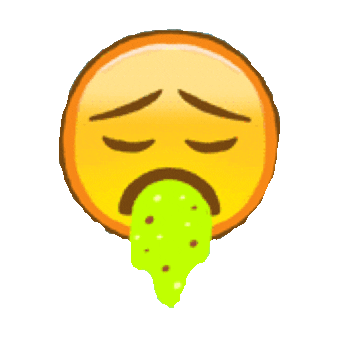 vomit Sticker