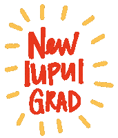 Iupui Graduation Sticker by IUPUI