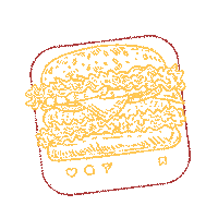 Delivery Batata Sticker by aiqfome